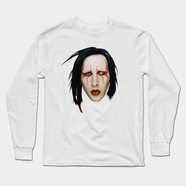 Marilyn-Manson-for-all Long Sleeve T-Shirt by forseth1359